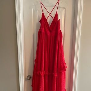 Baltic Born Red High-low Dress